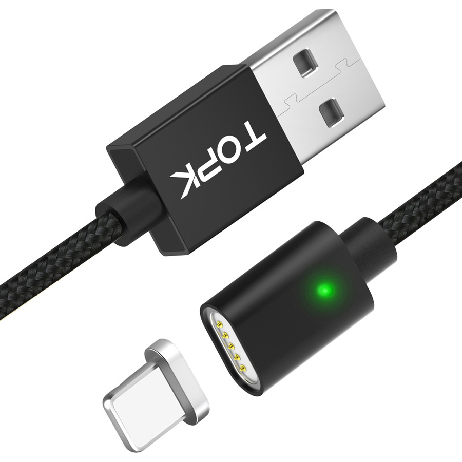 Cable de carga iPhone 8 Pin Magnetico Neg