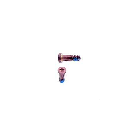Set de tornillos principal 2 pcs Para iPhone 8 Rosa