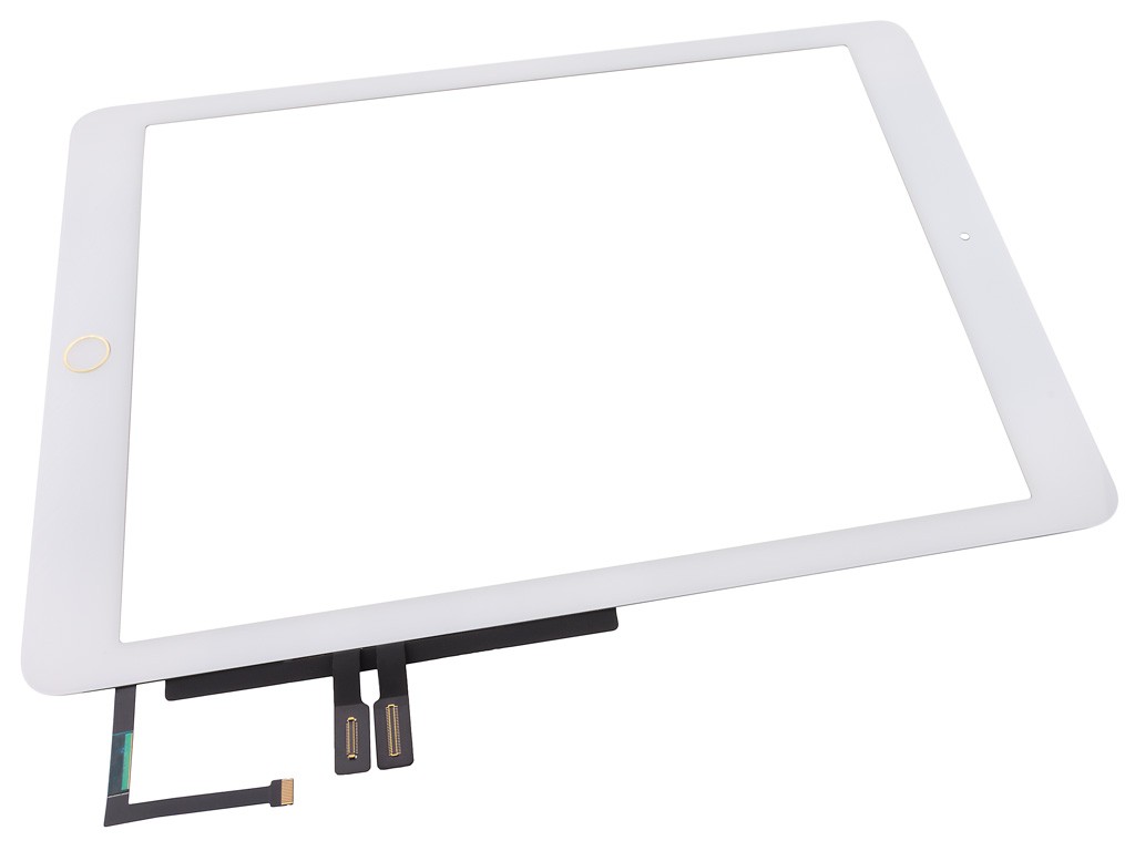 tactil ipad air4 2018 6ta gen+iPad6 2018 A1893/1954 blanco c/Botón H OI selfwelded