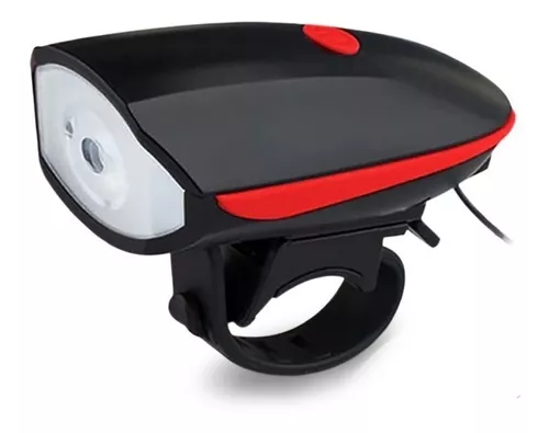 Luz Delantera Recargable Color Rojo