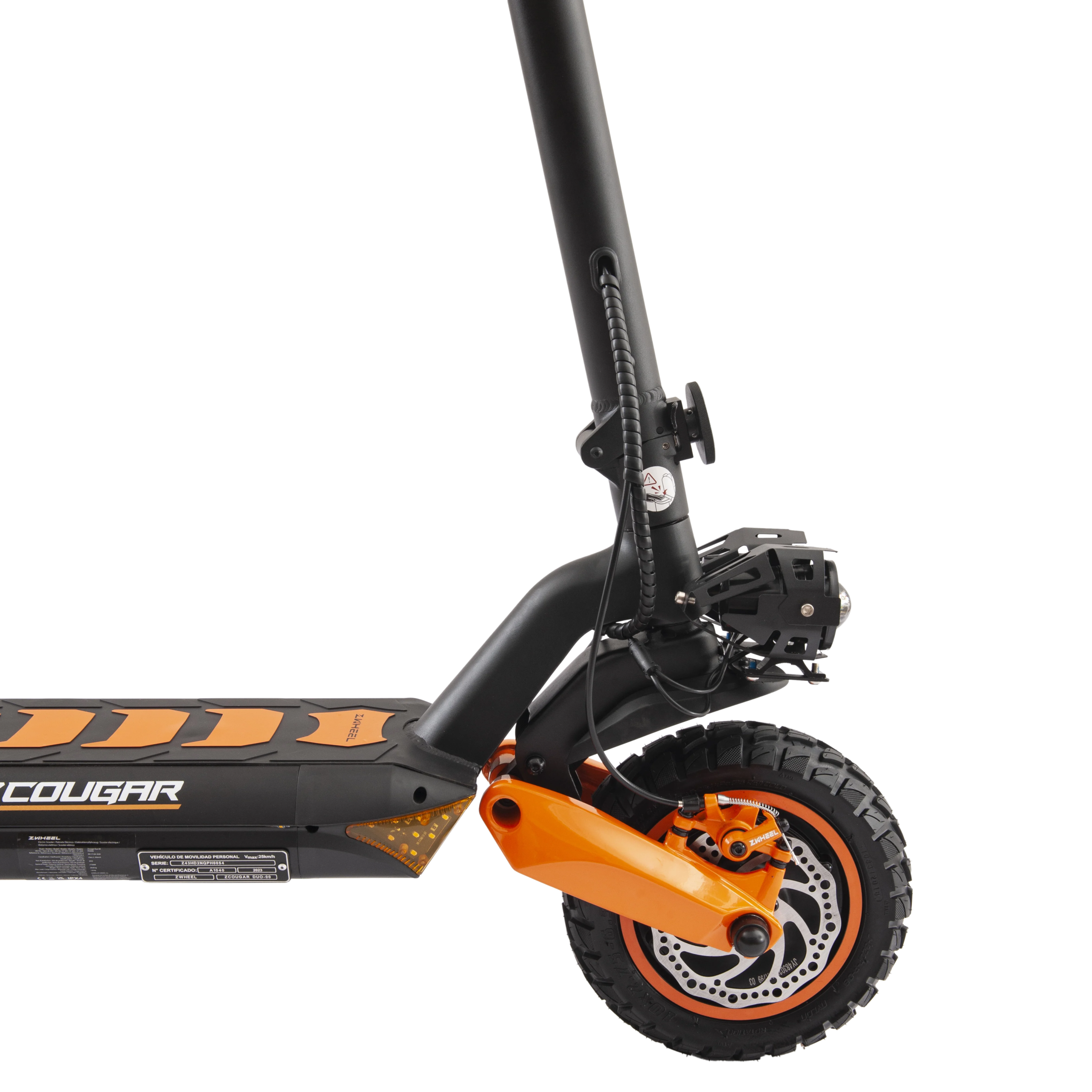 ZCougar Duo 48v 20Ah 2*500w (HOMOLOGADO) - Imagen 4