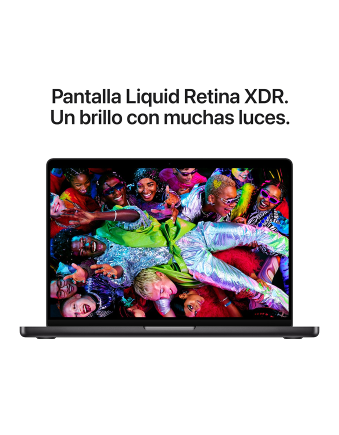 Portátil Apple MacBook Pro Apple M5 10 Núcleos/16GB/1TB SSD/GPU 10 Núcleos/14" Plata - Imagen 4