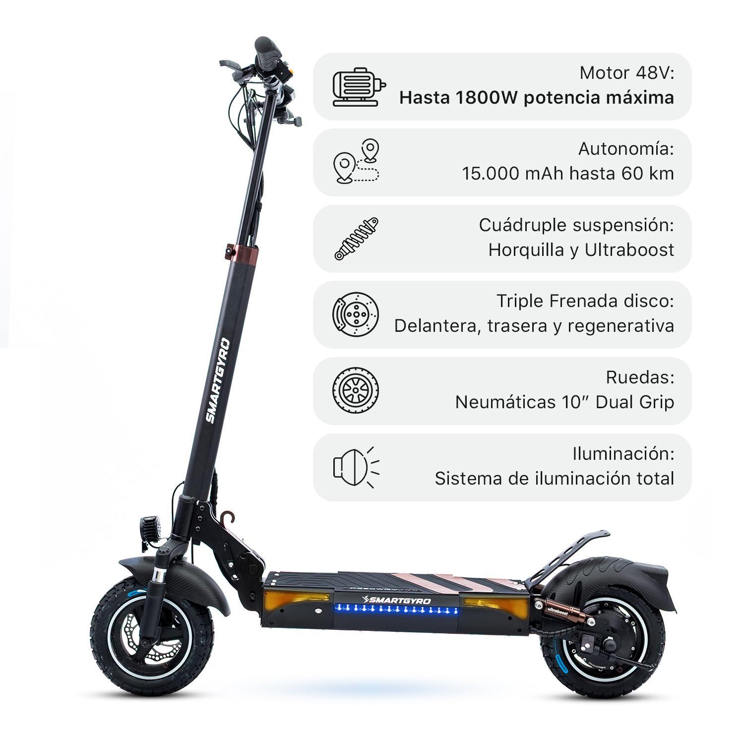 Smartgyro Speedway PRO 48v 15Ah (HOMOLOGADO) - Imagen 2