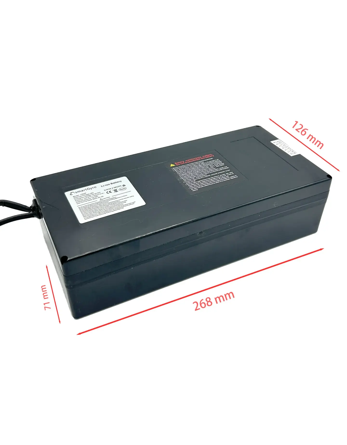 Bateria 48V 13Ah 1 motor Smartgyro - Imagen 2