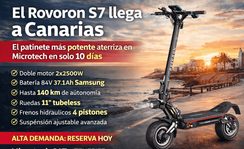 Rovoron S7 llega a Canarias