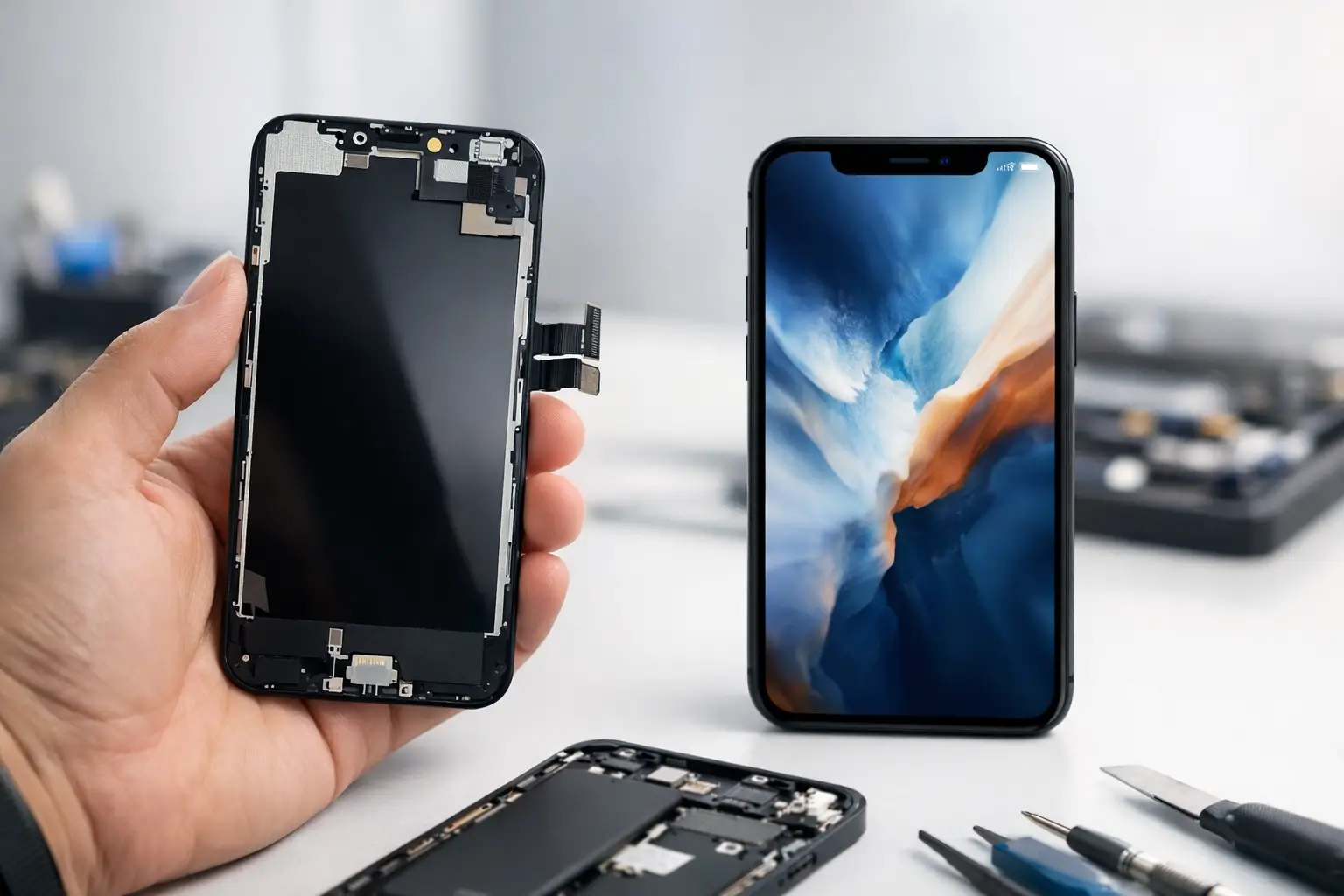 Comprar pantalla iPhone compatible sin fallar