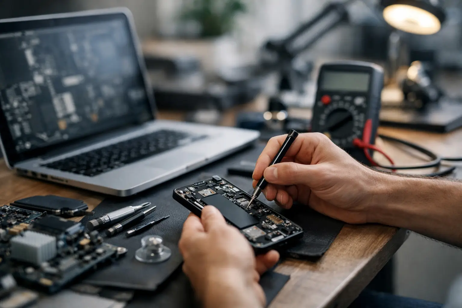 Servicio técnico de dispositivos electrónicos