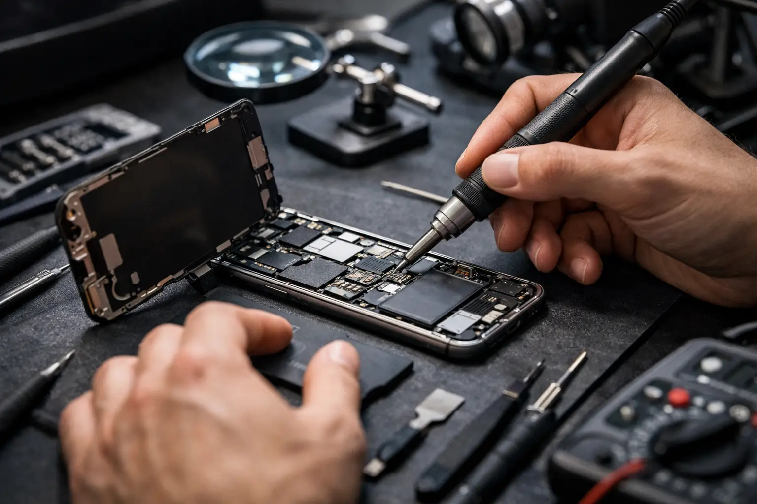 Herramientas para reparar móviles de verdad