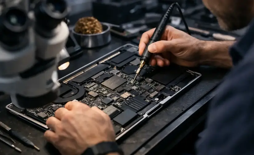 Reparar MacBook placa base: cuándo compensa