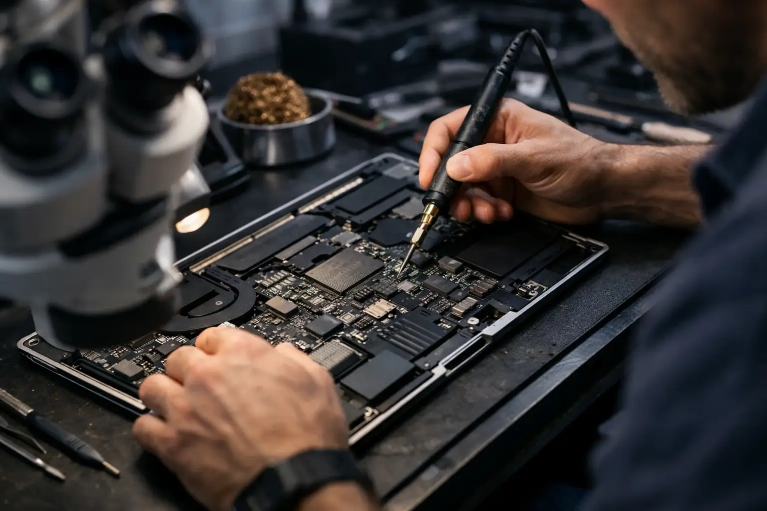 Reparar MacBook placa base: cuándo compensa