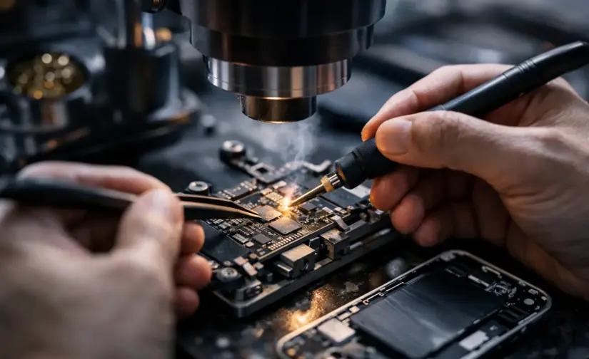 Reparación iPhone Tenerife: microsoldadura